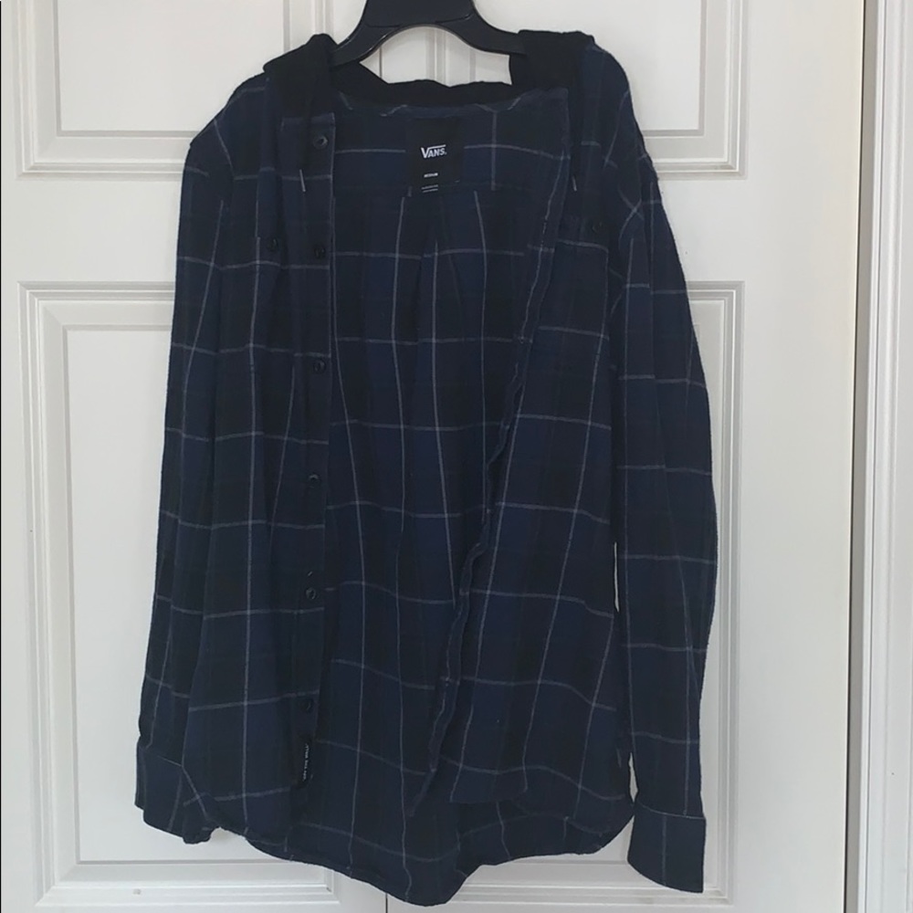 Hooded flannel